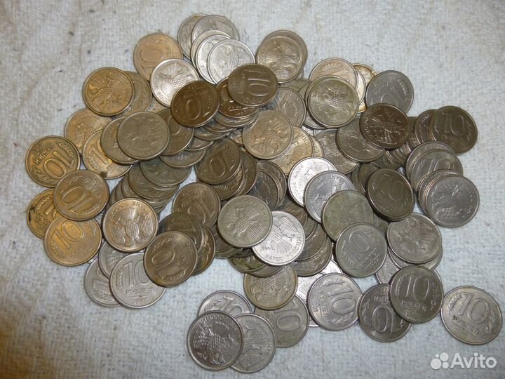 Монеты РФ 1992, 1993