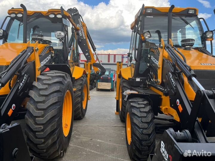 Экскаватор-погрузчик Rigor HD100, 2023