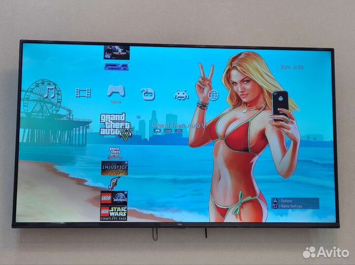 Sony PS3 Slim 500g Прошитая 70 игр