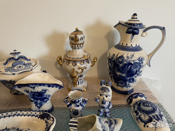 Фарфоровая посуда Гжель