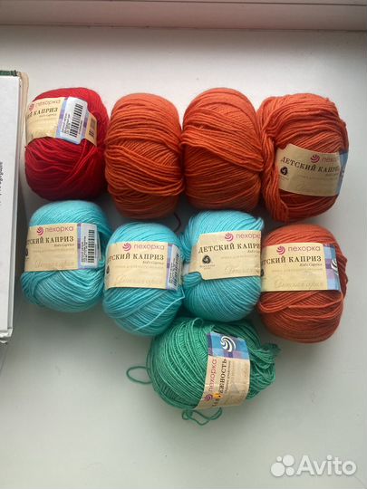 Пряжа Пехорка детский каприз, детская нежность