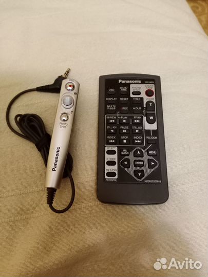 Выносной микрофон и пульт от Panasonic NV-GS11GC