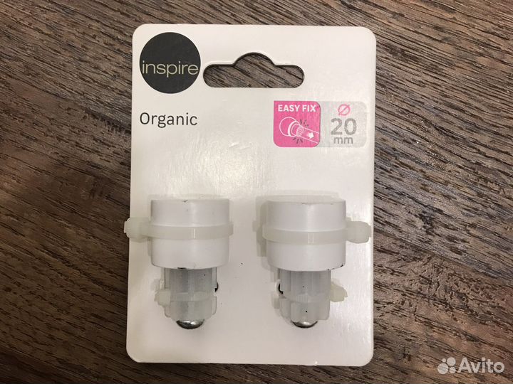 Наконечники-заглушки Inspire, металл