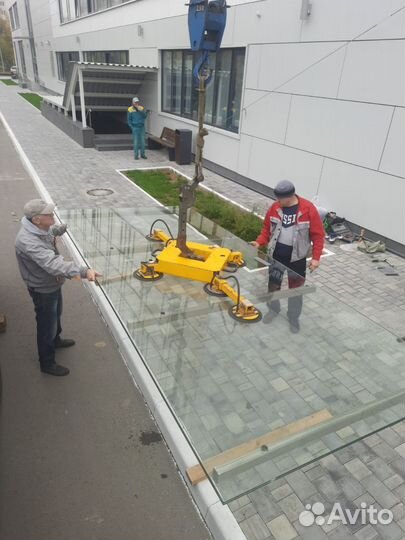 Аренда вакуумной присоски для стекла