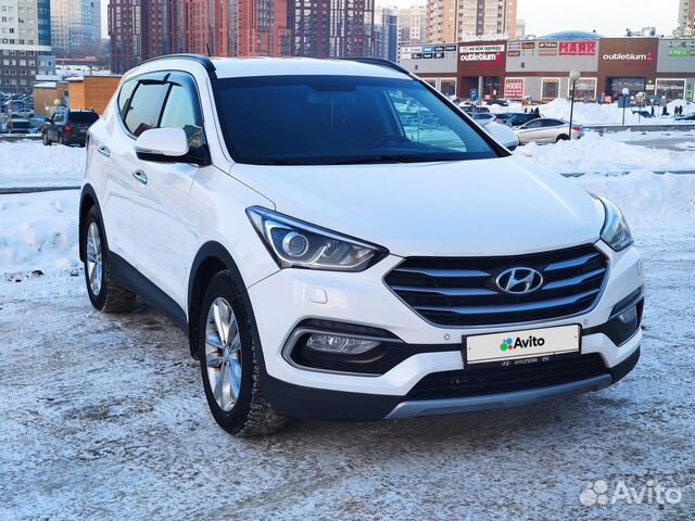Hyundai Santa Fe 2.2 AT, 2016, 121 900 км