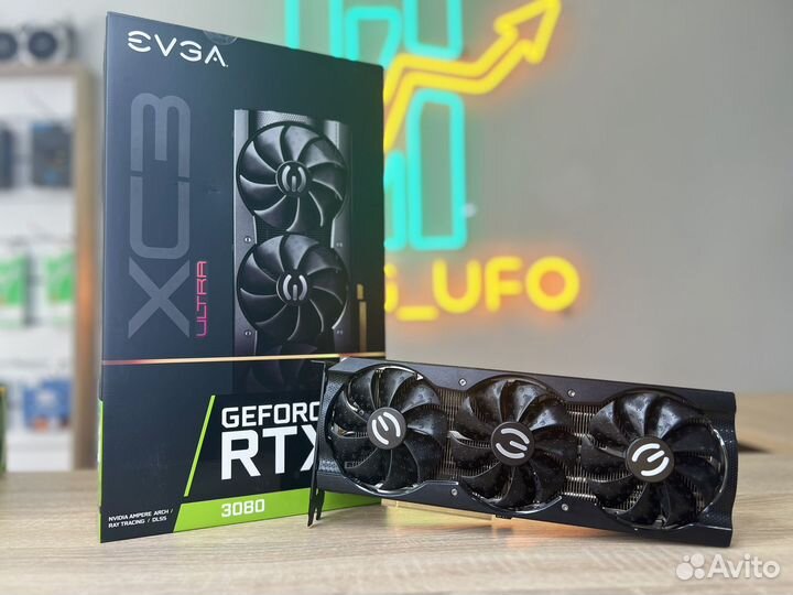 Видеокарта evga RTX 3080 XC3 ultra gaming