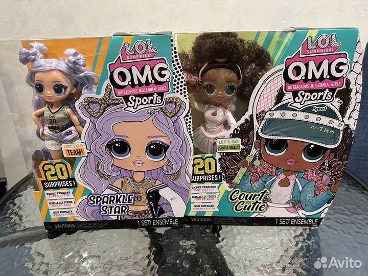 Кукла Лол L.O.L. Surprise OMG sports Sparkle star