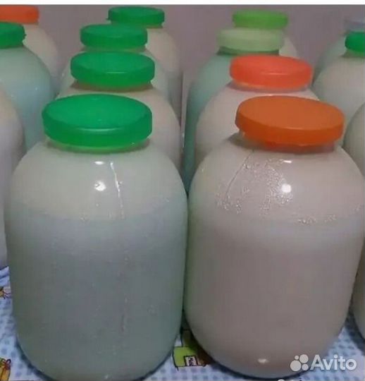 Молоко коровье домашнее