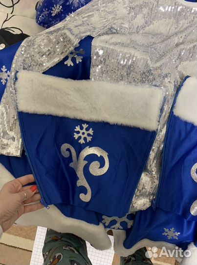 Костюм Снегурочка новогодний