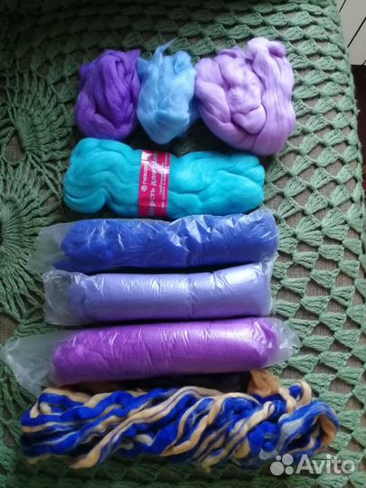 Шерсть для валяния меринос