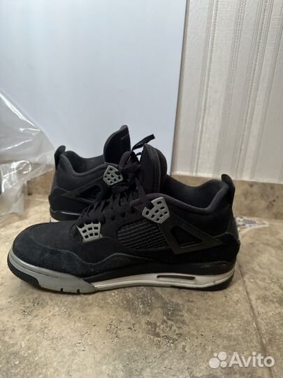 Nike air jordan 4 black canvas 8,5 us