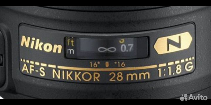 Nikon N 28mm f 1.8g AF-S