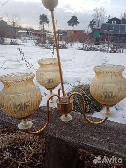 Люстры и висюльки для хрустальной люстры СССР