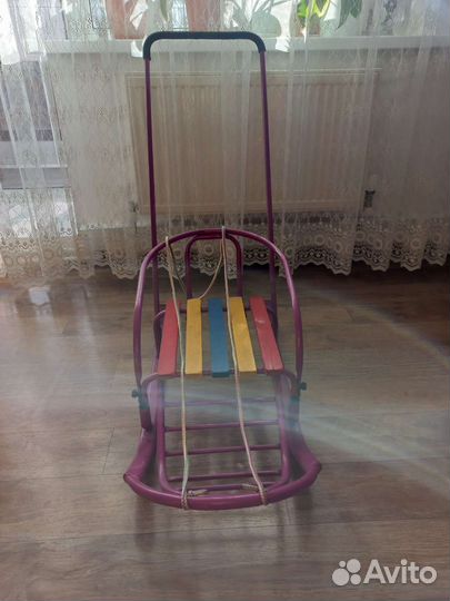 Детские зимние санки