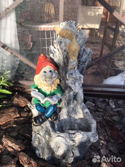 Фонтан электрический садовый