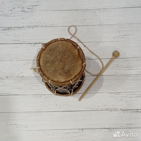 Индийский барабан Гоа высота 15, диаметр 12