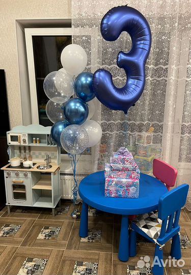 Надуть шары гелием