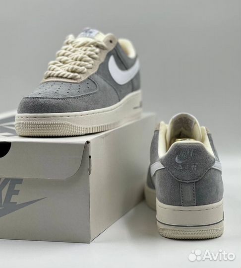 Nike Air Force 1: Серый - Непревзойденный Стиль