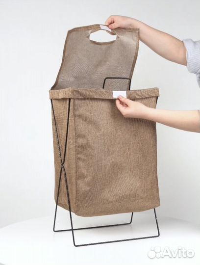 Корзина для белья лофт