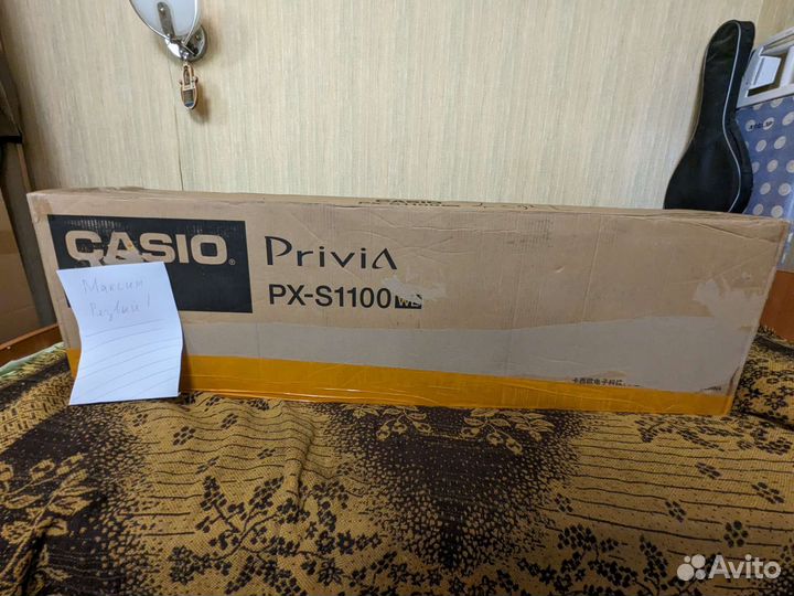 Новое Casio Privia PX-S1100WE, белое