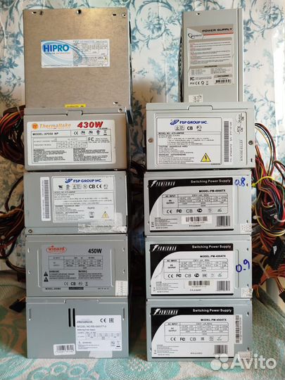 Блоки питания 350, 400, 450 Вт