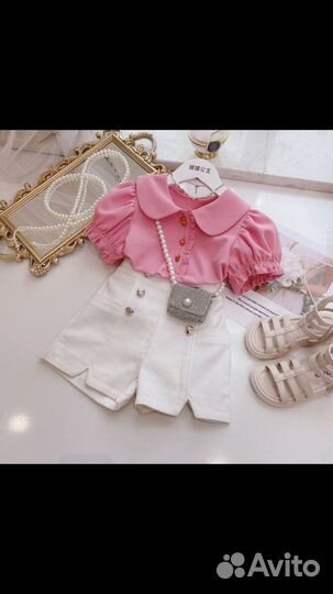 Футболка и шортик для девочки