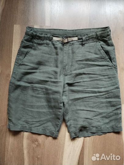 Шорты из льна