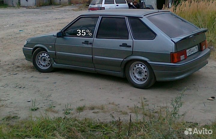 Готовая сьемная тонировка на калину 5