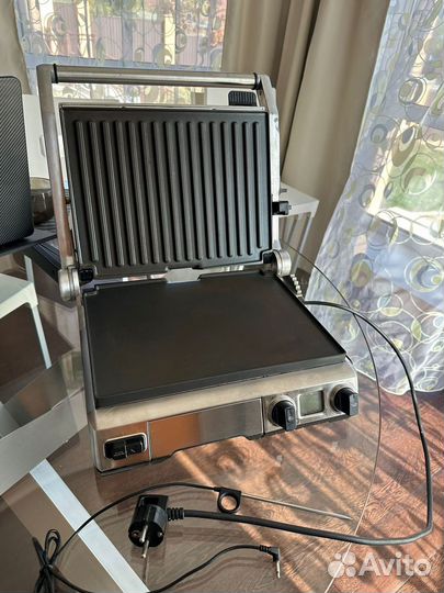 Электро гриль с термощупом bork g802