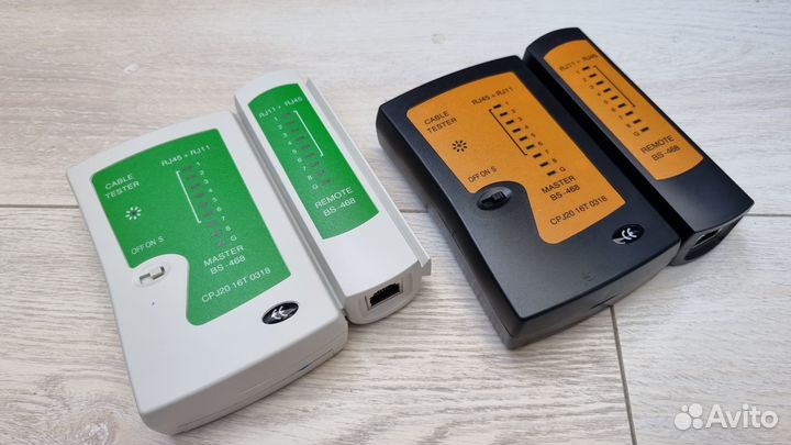 LAN кабель тестер RJ45, RJ11