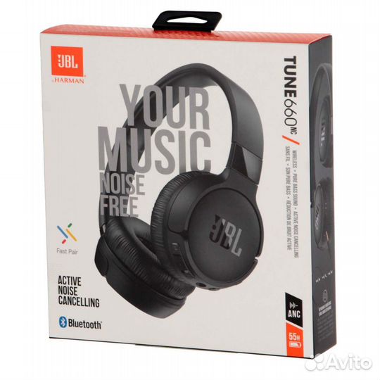 Наушники накладные Bluetooth JBL Tune 660 ncbt