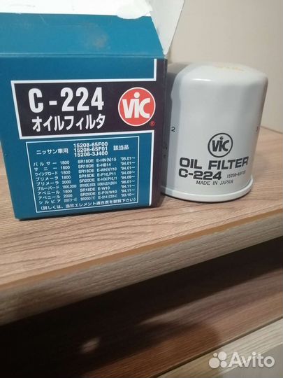 Фильтр масляный Nissan sunny