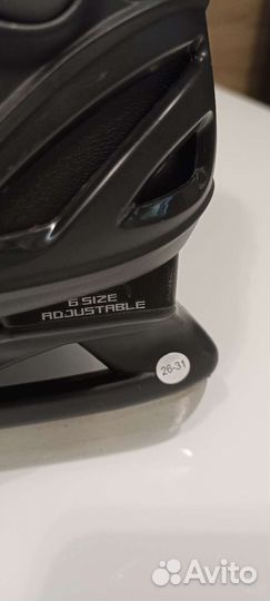 Коньки ледовые новые детские+сумка