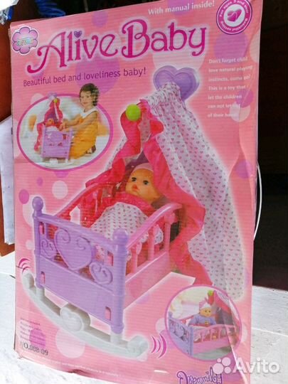 Кроватка для куклы