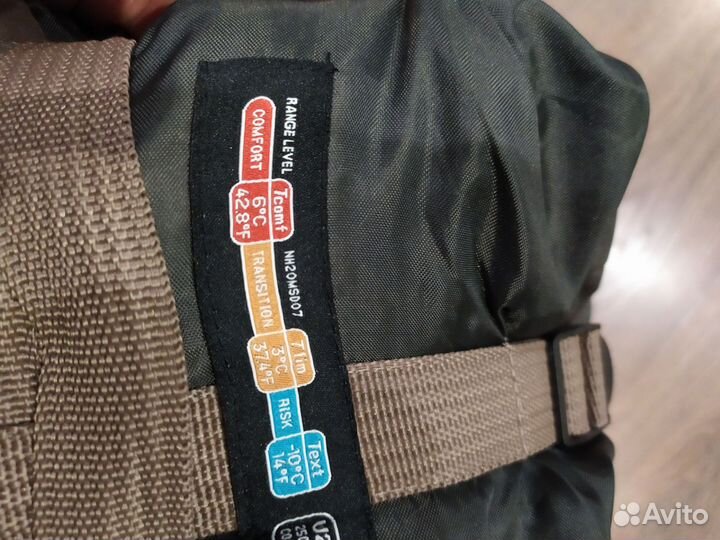 Новый спальный мешок, комфорт +6