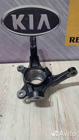 Кулак поворотный Цапфа Ступица в сборе Kia RIO 3 П