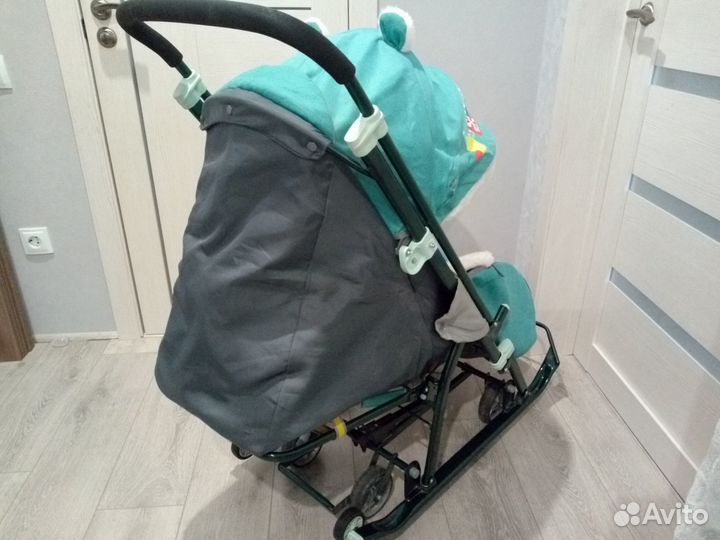 Санки коляска nika kids
