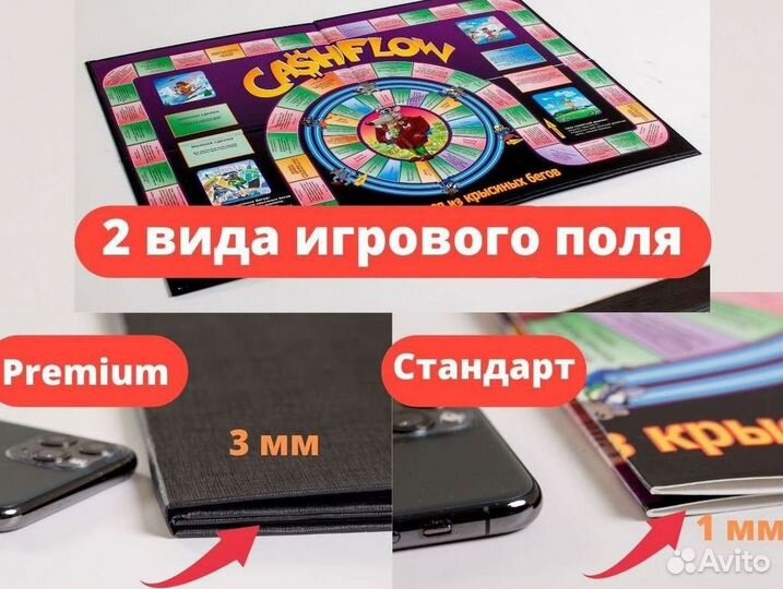 Денежный поток 2в1 NEW* cashflow 101+202 cash