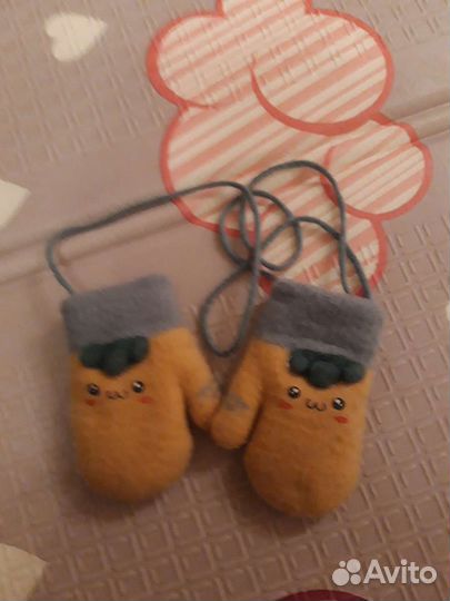 Варежки 0-10 мес