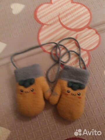 Варежки 0-10 мес