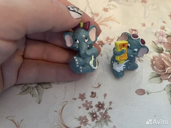 Динозаврики и слонята киндер