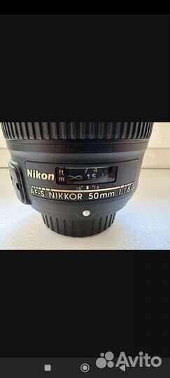 Объектив Nikon 50mm f1.8g