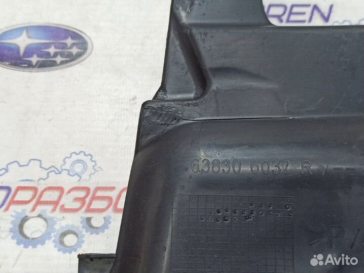 Пыльник двигателя правый Renault Arkana 1.6 H4M