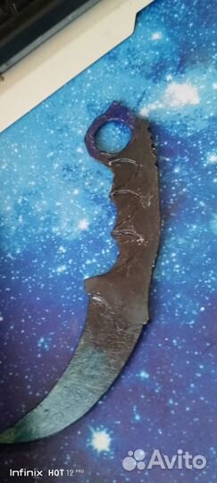 Нож из картона (ручная работа)