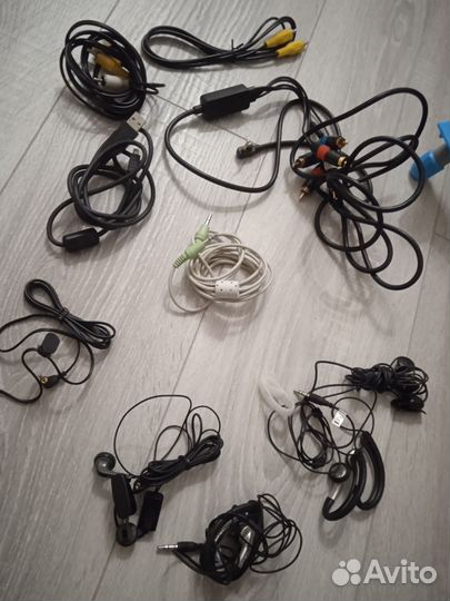 Гарнитуры nokia + кабели редкие