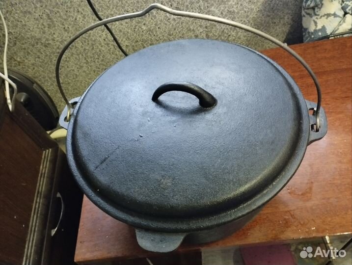 Казан чугунный 6 литров