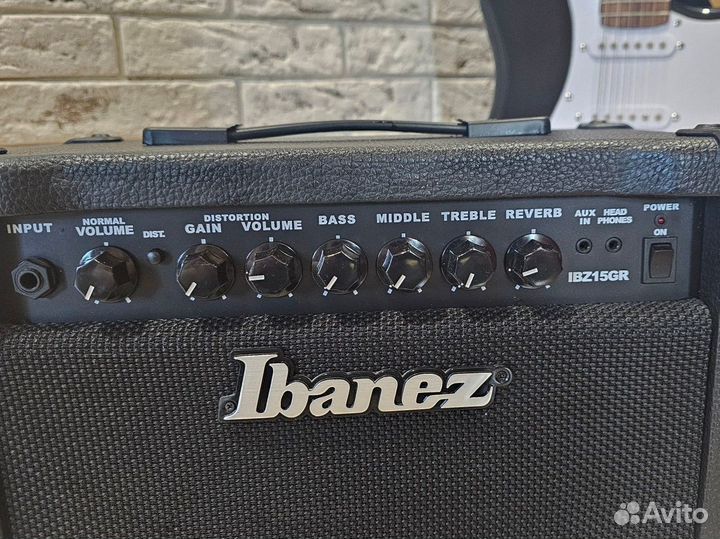 Гитарный комбоусилитель ibanez 15ват