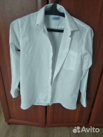 Рубашка белая школьная