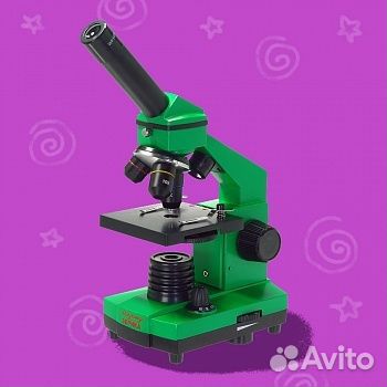 Микроскоп школьный Микромед Эврика 40х-400х в кейс