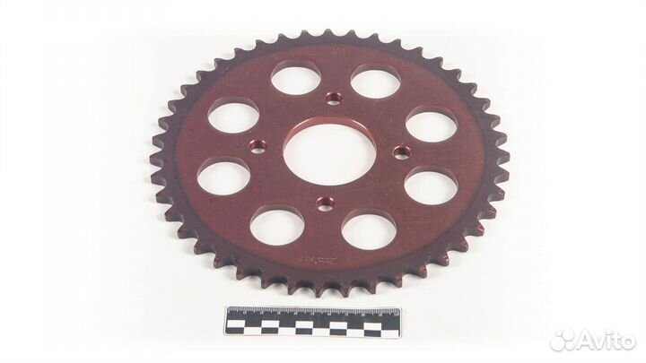 Венец, звезда ведомая (530-43) CG/CB красная